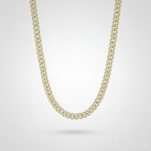 6mm Iced Cuban Link Chain