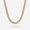 10mm Prong Set Cuban Link Chain