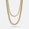 6mm Miami Cuban + 3mm Rope Chain Stack