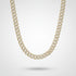 8mm Iced Cuban Link Chain