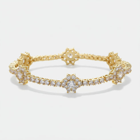 3mm Charm Tennis Bracelet