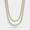 5mm Tennis + 5mm Rope Chain Stack