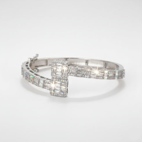 Baguette Bangle Bracelet