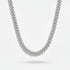 10mm Prong Set Cuban Link Chain