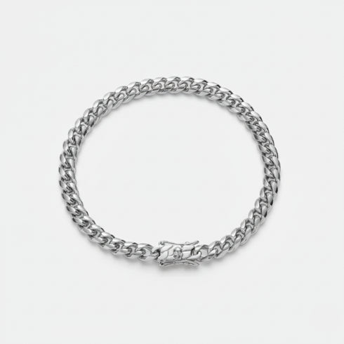 6mm Miami Cuban Link Bracelet