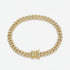 6mm Iced Cuban Link Bracelet