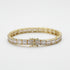 7mm Baguette Link Bracelet