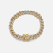 10mm Prong Set Cuban Link Bracelet