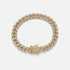 10mm Prong Set Cuban Link Bracelet