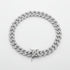 8mm Iced Cuban Link Bracelet