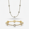 3mm Charm Tennis Chain + Bracelet Stack