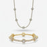 3mm Charm Tennis Chain + Bracelet Stack