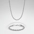 6mm Rope Chain + Bracelet Stack
