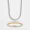 5mm Tennis Chain + Bracelet Stack