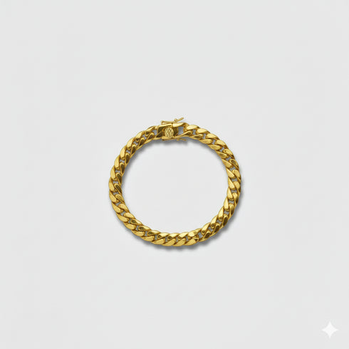 8mm Miami Cuban Link Bracelet