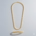 5mm Tennis Chain + Bracelet Stack