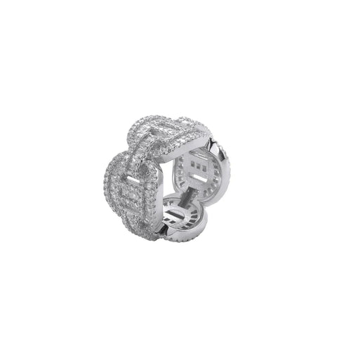 Baguette Mariner Link Ring