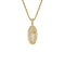 Iced Virgin Mary Pendant