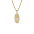 Iced Virgin Mary Pendant