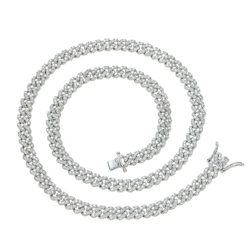 6mm Iced Cuban Link Chain