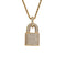 Iced Lock Pendant