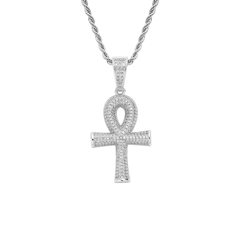 Bubble Ankh Pendant