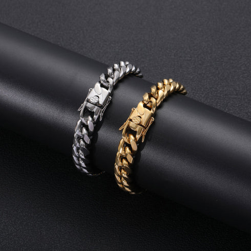 10mm Miami Cuban Link Bracelet