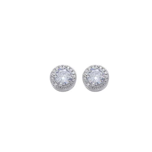 9mm Stud Cluster Earrings