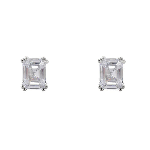 Emerald Cut Earrings