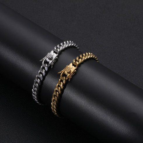 8mm Miami Cuban Link Bracelet