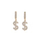 Dollar Sign Earrings