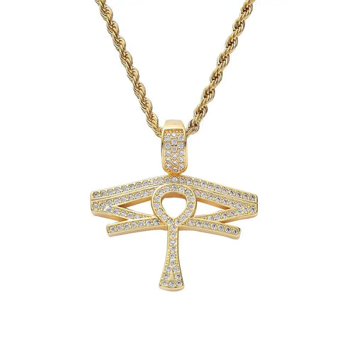 Anka Cross Eye Pendant