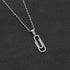 Paper Clip Pendant