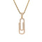 Paper Clip Pendant
