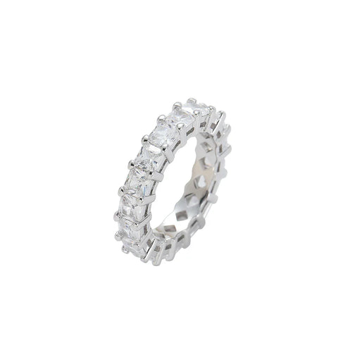 5mm Squared Tennis Ring