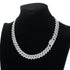 13mm Micro Pave Cuban Link Chain