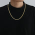 4mm Flat Cuban Link Chain