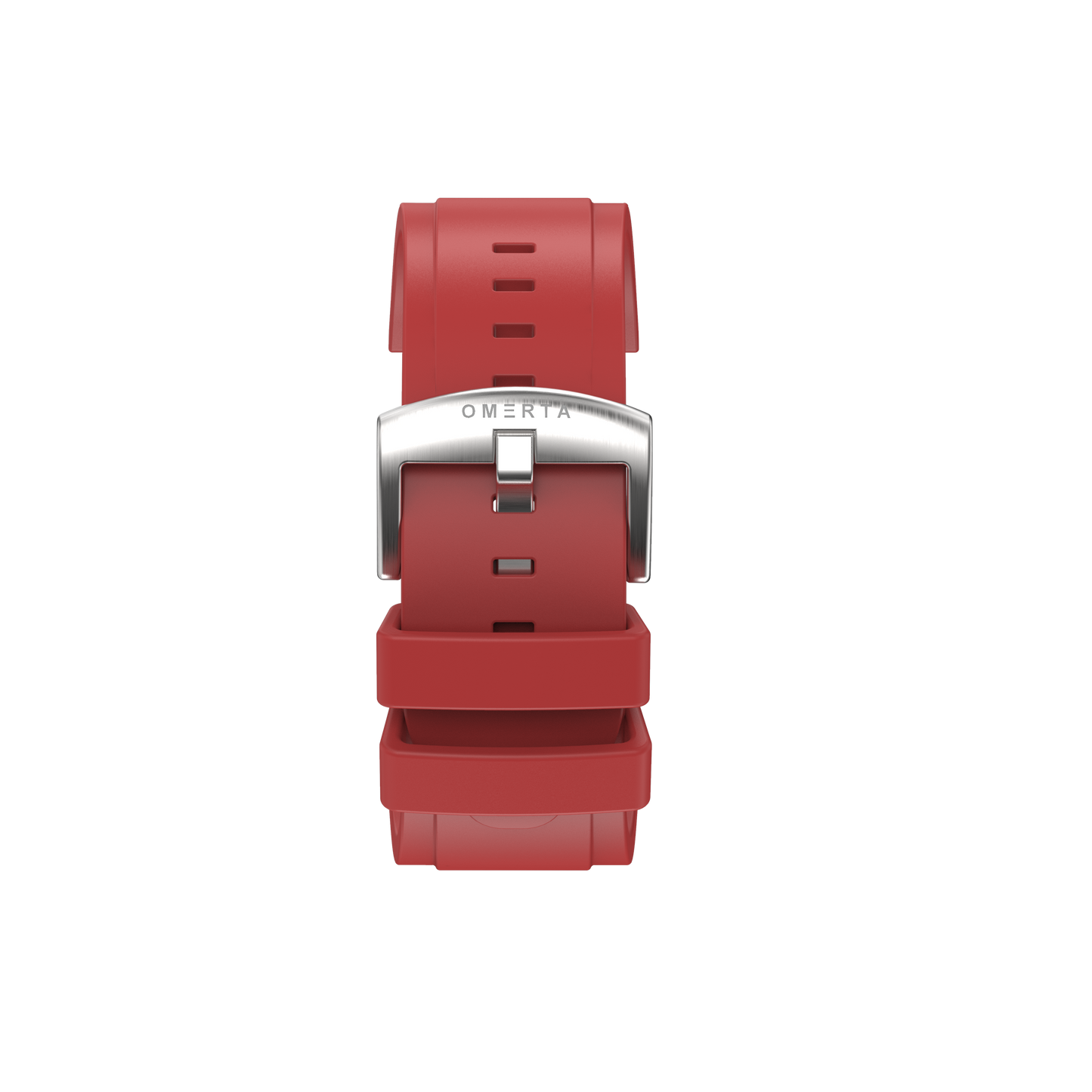Satin Red Watch Strap