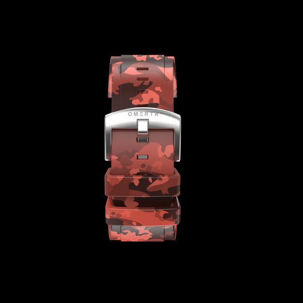 Red Camo Watch Strap