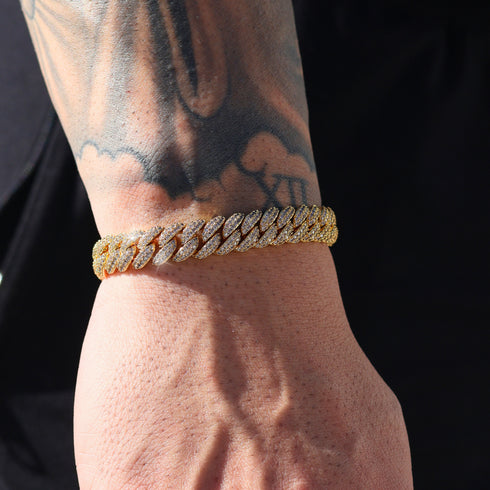 Iced Cuban Chain + Bracelet - 10mm