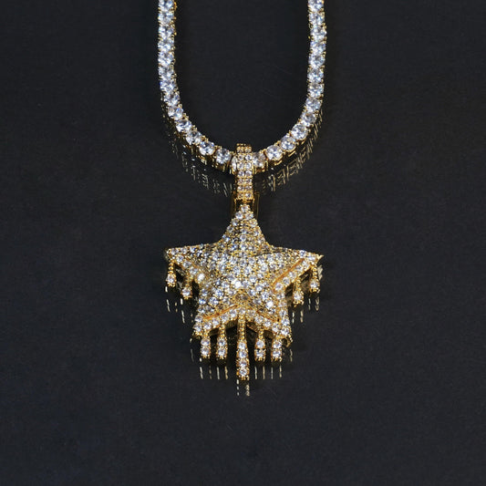 Drippy Star Pendant - Young Legendz Shop