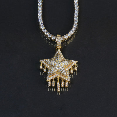 Drippy Star Pendant - Young Legendz Shop