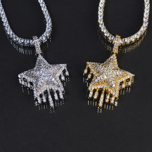 Drippy Star Pendant - Young Legendz Shop