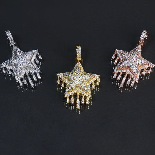 Drippy Star Pendant - Young Legendz Shop