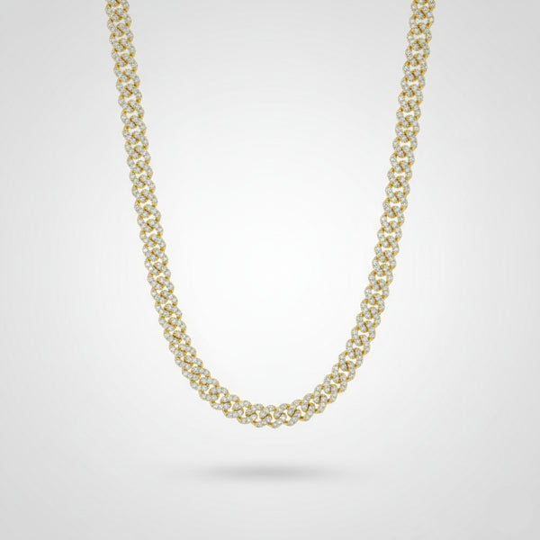 6mm Iced Cuban Link Chain