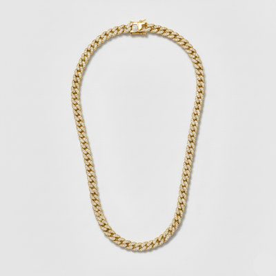 6mm Iced Cuban Link Chain