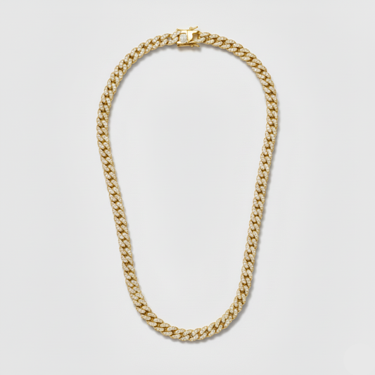 6mm Iced Cuban Link Chain