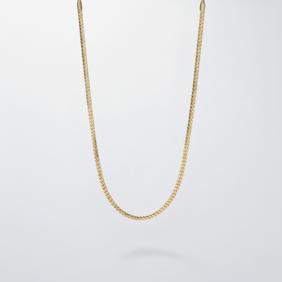 3mm Flat Cuban Link Chain