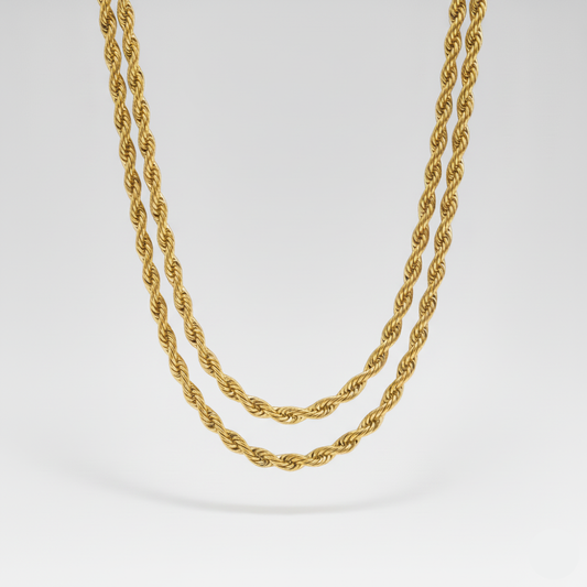 4mm Rope Chain Stack