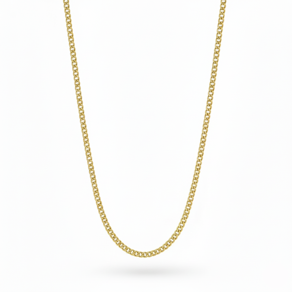 3mm Micro Cuban Link Chain